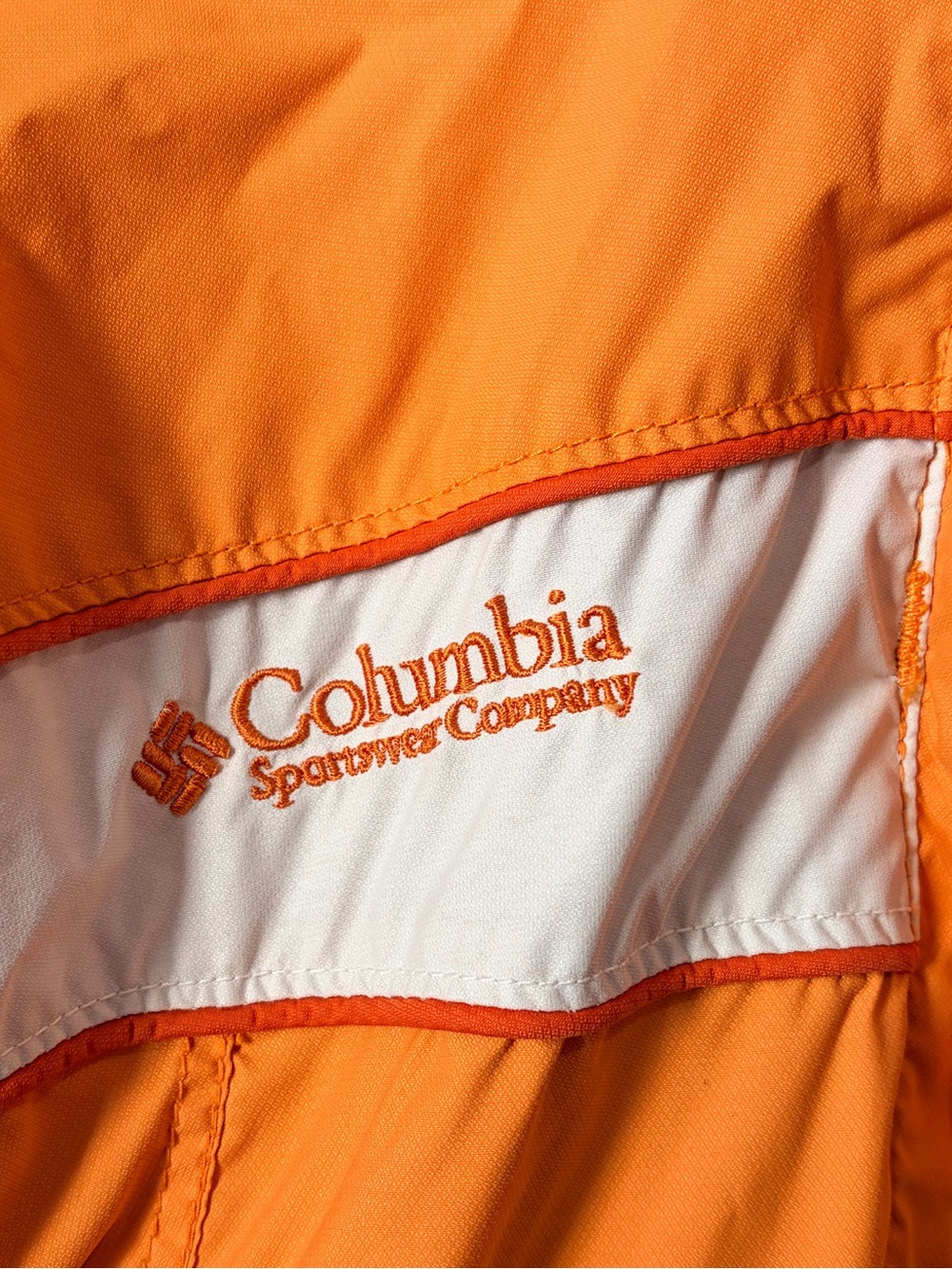 Vintage Columbia Core Interchange Orange White Ski Jacket Size M - Picture 2 of 8